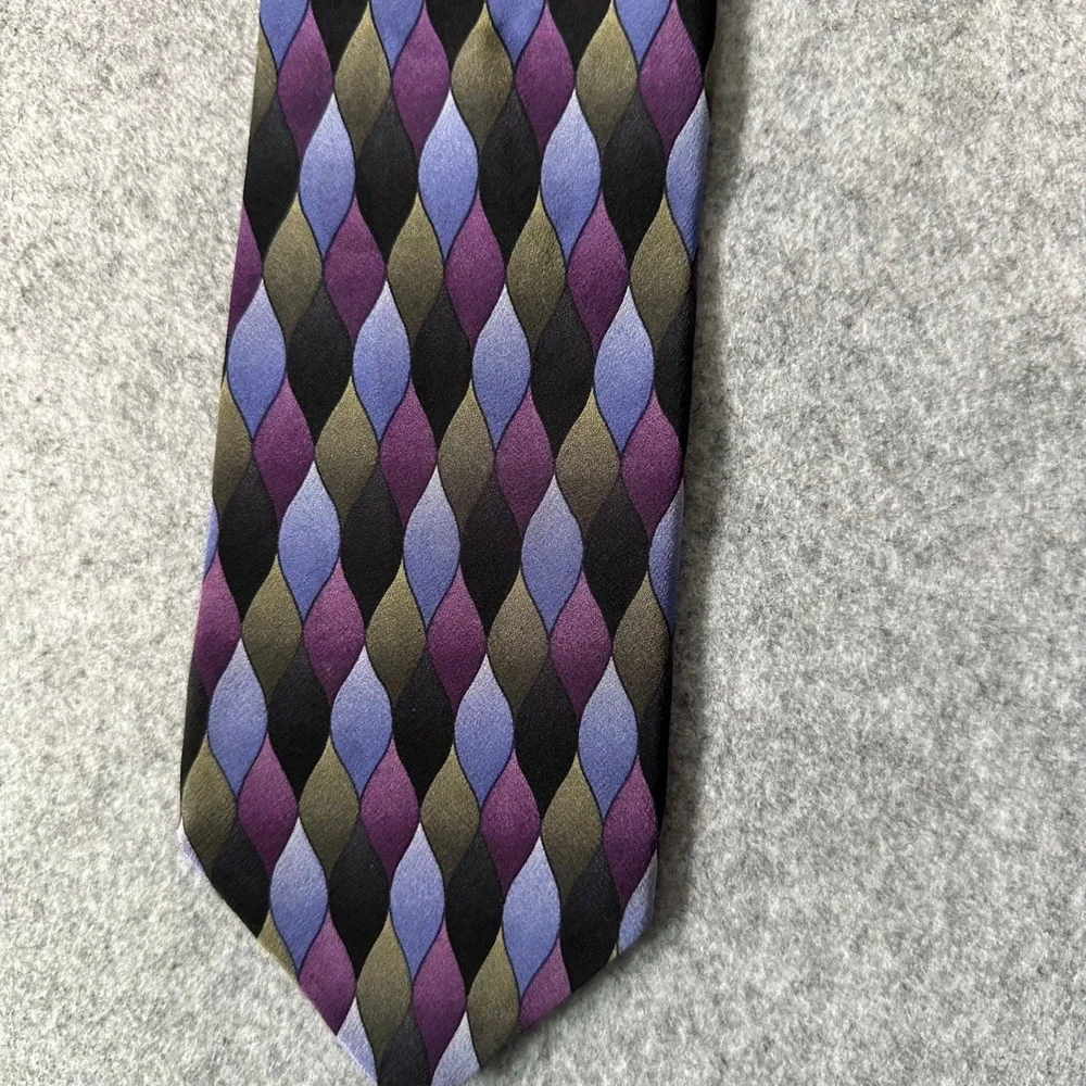 Grateful Dead Necktie OS Purple Mens Anthem of the Sun Fifth Set Silk